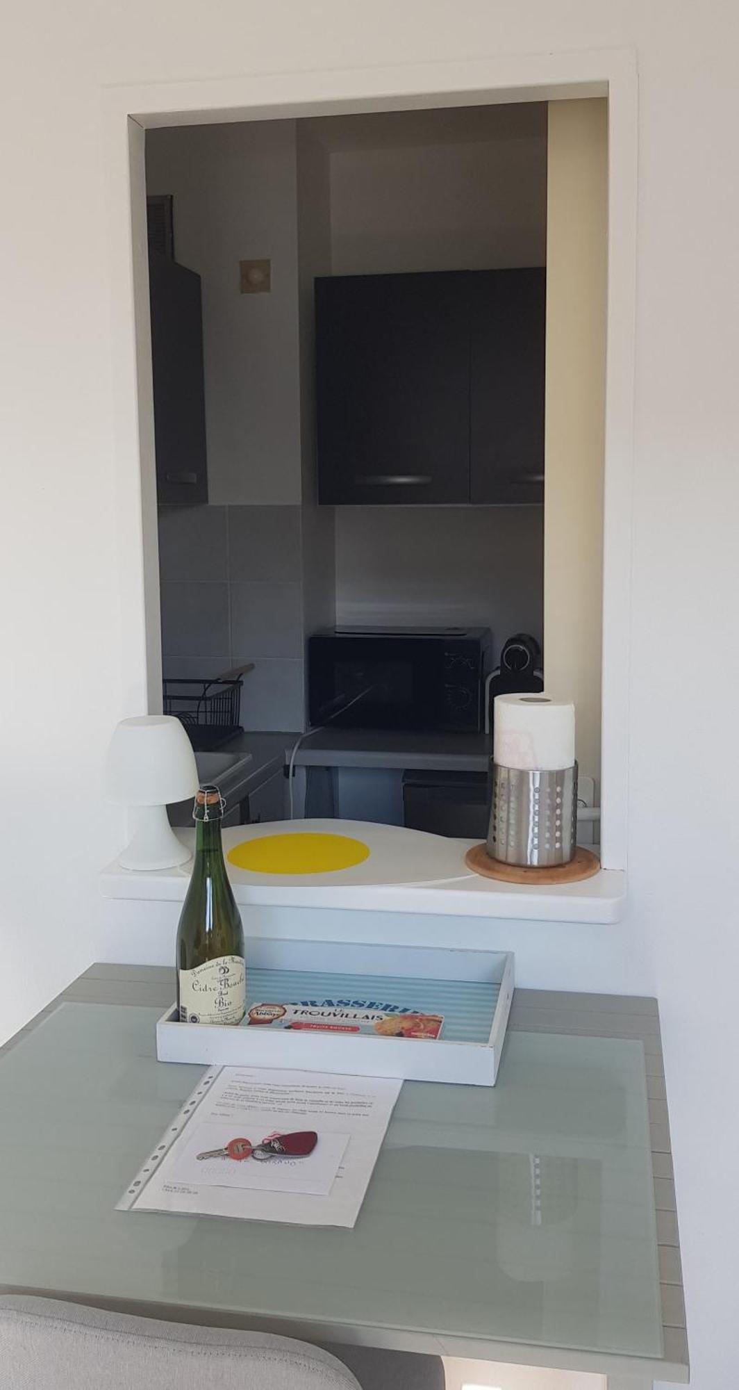 Appartement Liza 2 Pieces Vue Mer A Cabourg Exterior foto